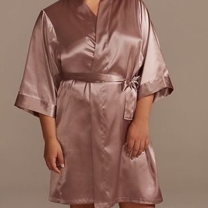 Silk robe